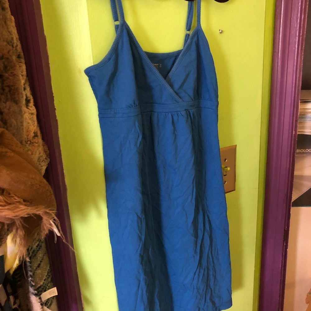 Old Navy blue cotton dress